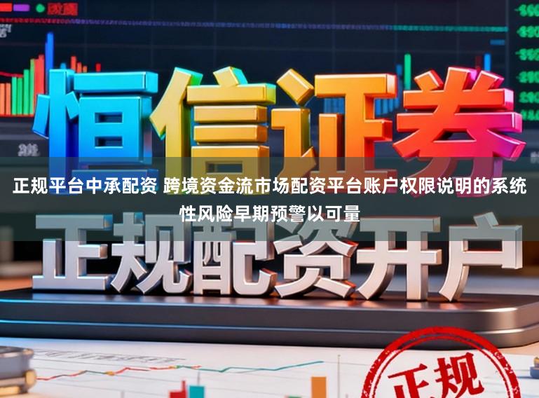 正规平台中承配资 跨境资金流市场配资平台账户权限说明的系统性风险早期预警以可量